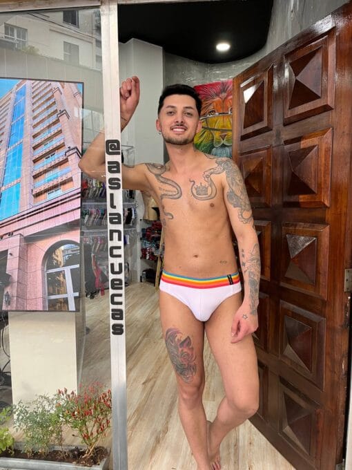 Thong Branca Tropical - KC - Imagem 2