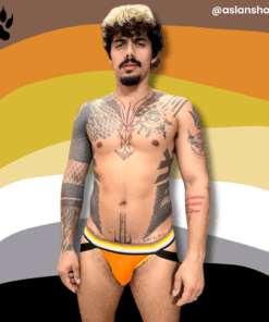 JOCKSTRAP LARANJA URSOS ASLAN