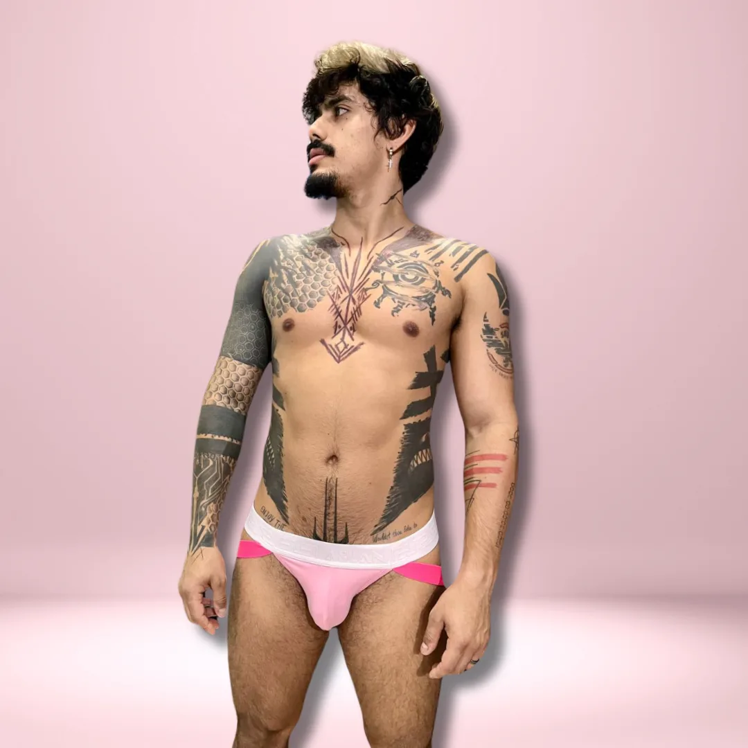 Jockstrap Rosa Aslan - Imagem 2