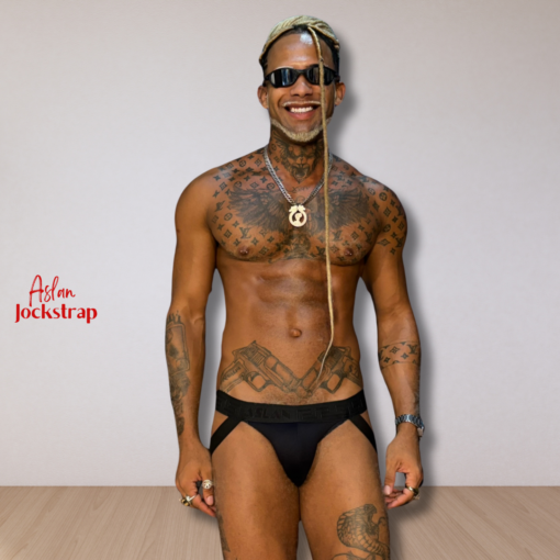 Jockstrap Preta Aslan