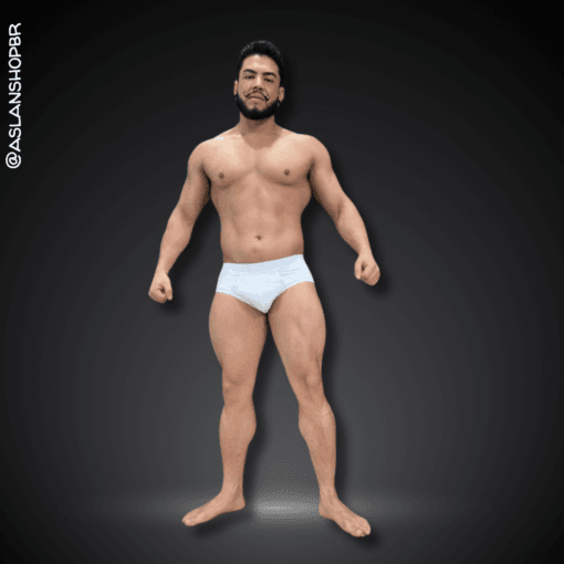 Cueca Branca Dry Fit Aslan
