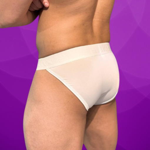 Tanga Branca com Abertura Frontal - Imagem 3