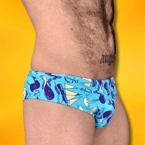 Sunga Slim Fundo do Mar