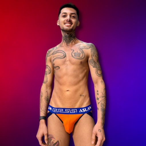 Jockstrap Laranja Fire - Imagem 4