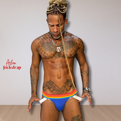 Jockstrap Azul Tropical
