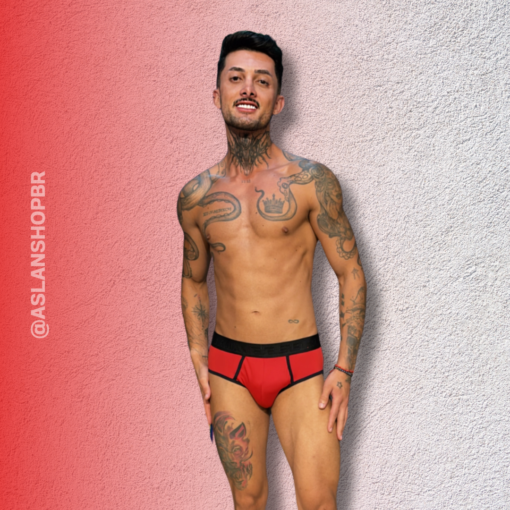 Jockstrap UP Vermelha Aslan - Imagem 4