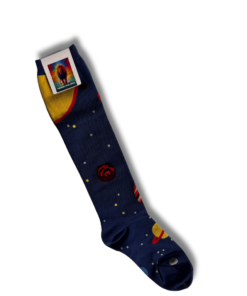 Meia Azul Sistema Solar Cano Longo
