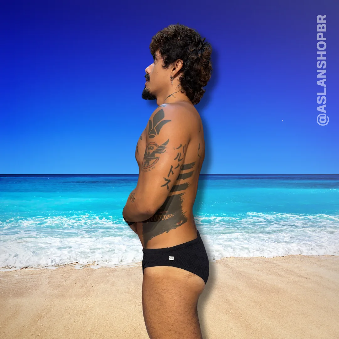 Sunga Preta Slim II - Imagem 2