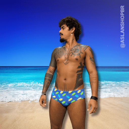 Sunga Azul Picolé