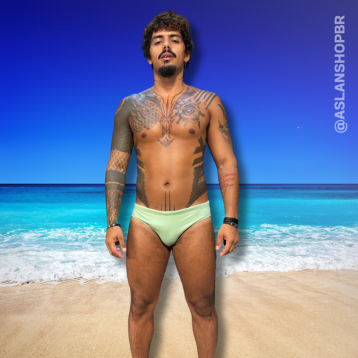 Sunga Verde Pistache Slim