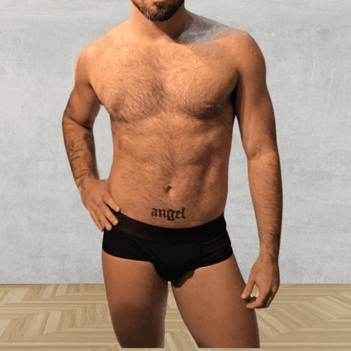 Cueca Preta Slip Dryfit Aslan Jeff - Imagem 3