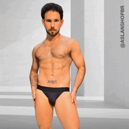Jockstrap Preta Ajustável Star Zyon - Imagem 3