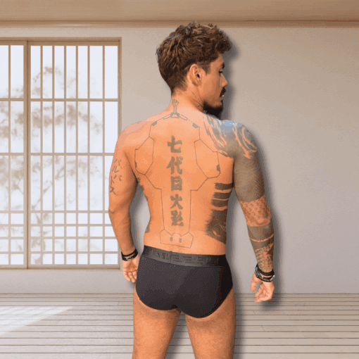 Cueca Preta Algodão - Imagem 2