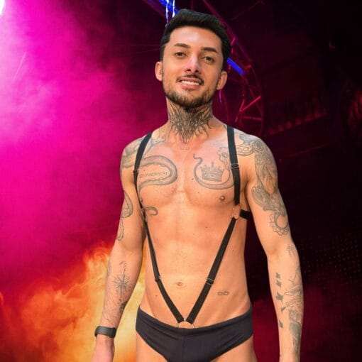 Harness Ajustável com Anel Peniano