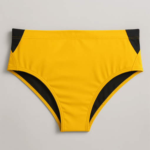 Sunga Infinity Amarelo e Preto