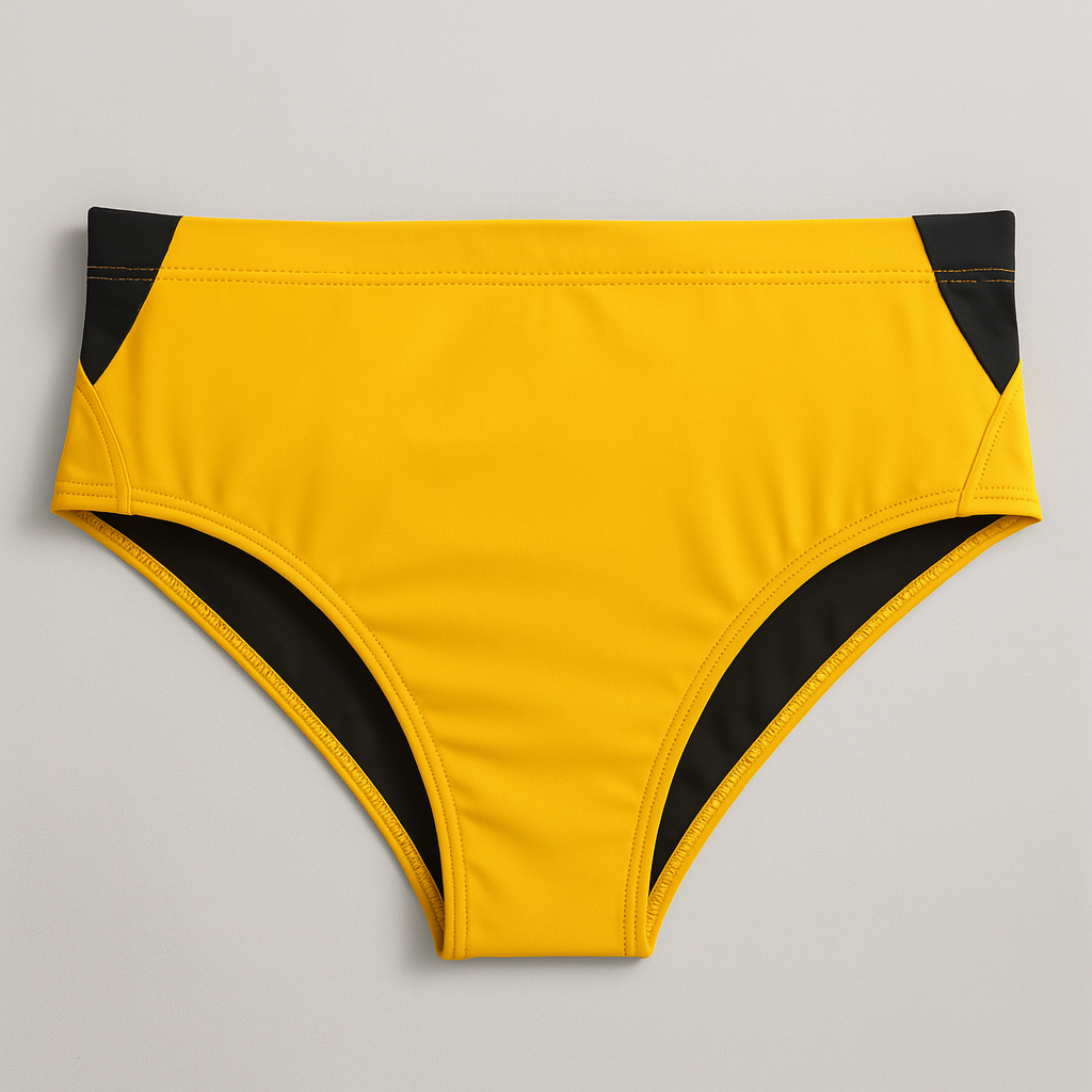 Sunga Infinity Amarelo e Preto