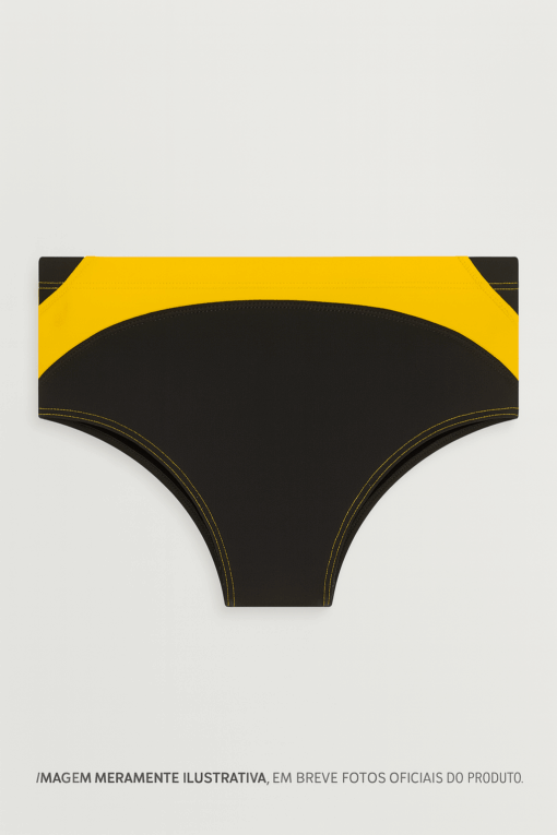 Sunga Infinity Amarelo e Preto - Imagem 3