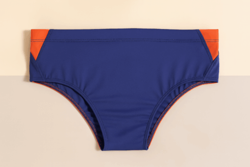 Sunga Infinity Azul e Laranja