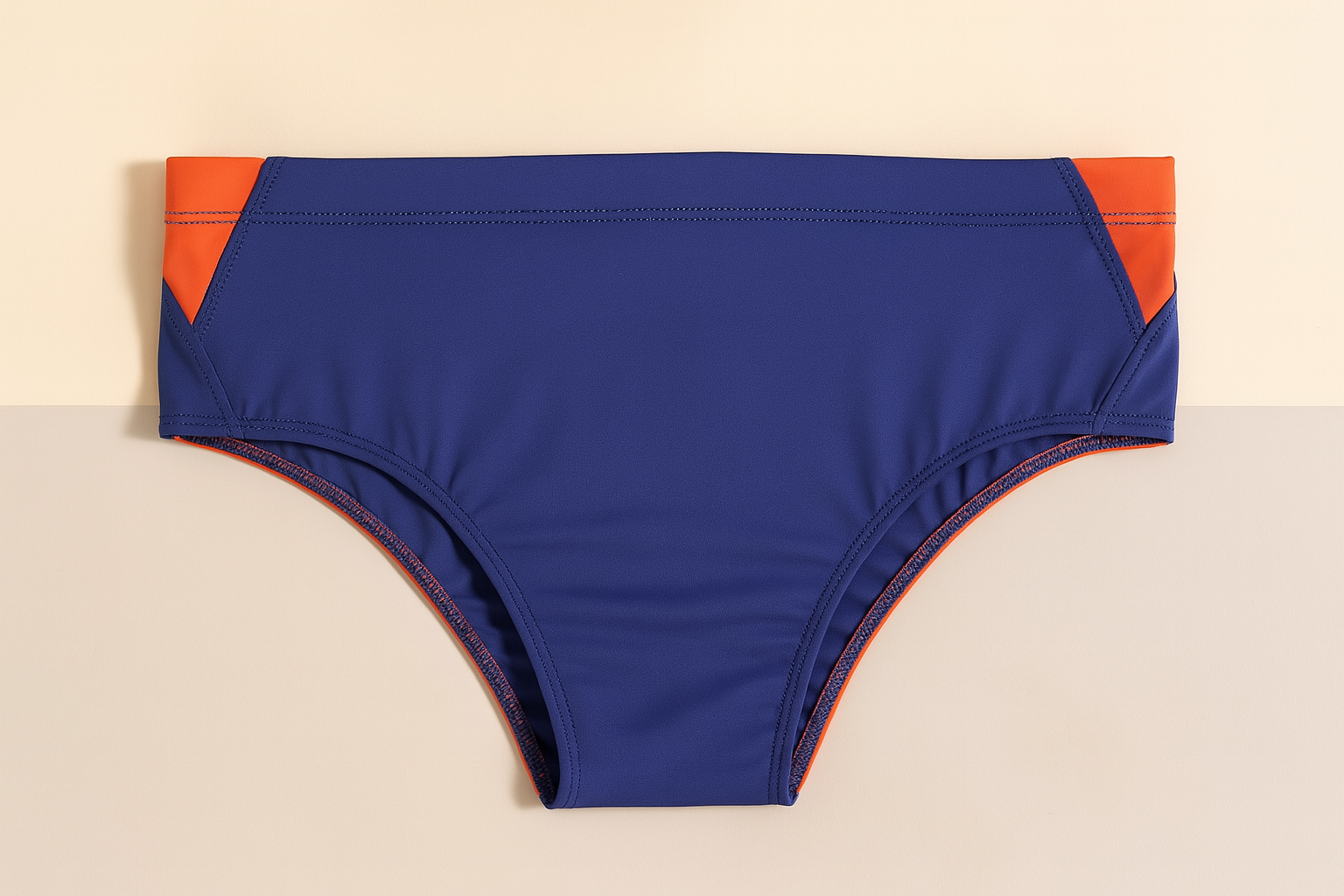 Sunga Infinity Azul e Laranja