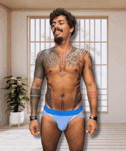 Jockstrap Azul Claro Aslan