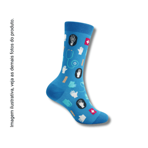 Meia Azul Doctor