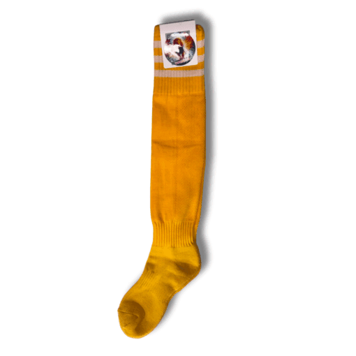 Meia Jogador de Futebol Amarela - Imagem 3