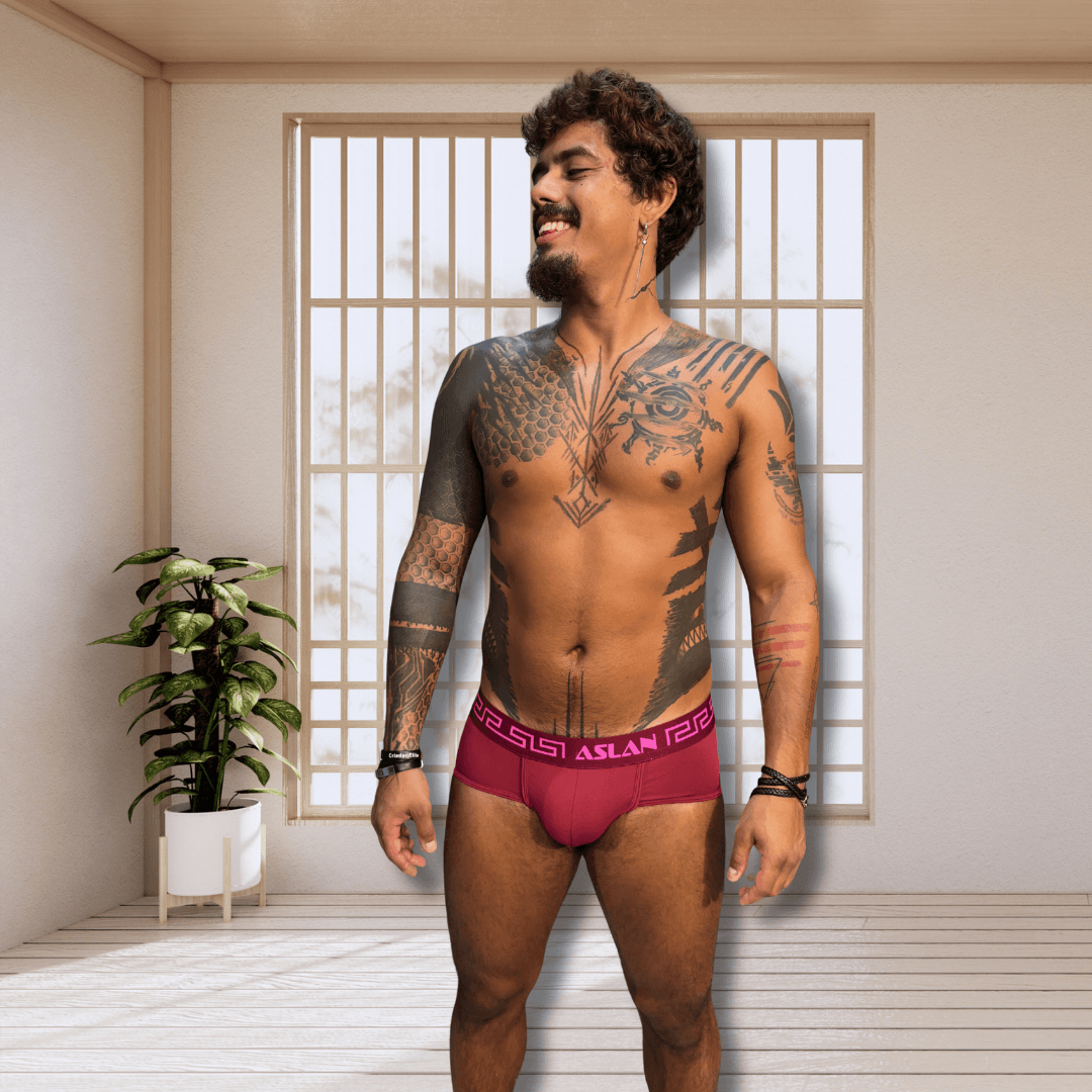 Cueca Bordo Fire Pink