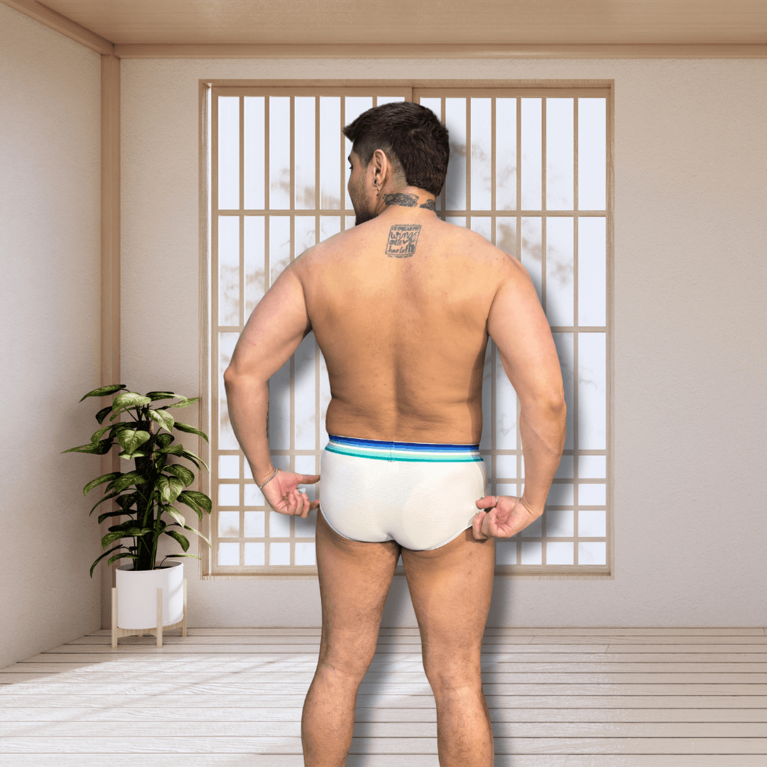 Cueca Branca Dryfit Anemo - Imagem 2