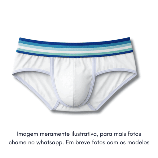 Cueca Branca Dryfit Anemo
