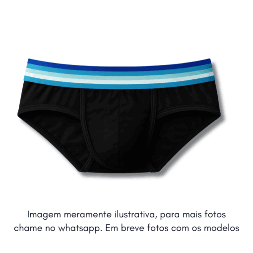 Cueca Preta line Anemo