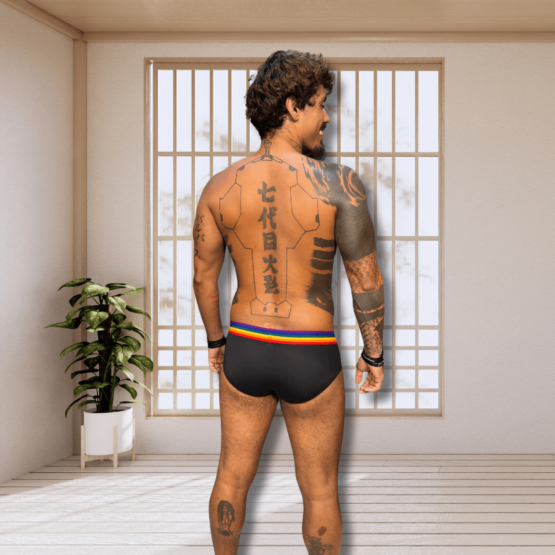 Cueca Preta line Pride - Imagem 2