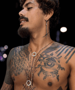 Body Chain Dourado Tito