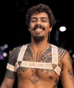 Harness Areia em X