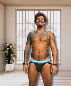 Jockstrap Preta Anemo