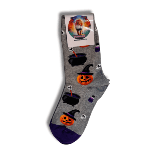 Meia Cinza Hallowen - Imagem 3