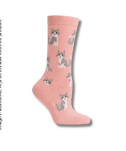 Meia Rosa Cat