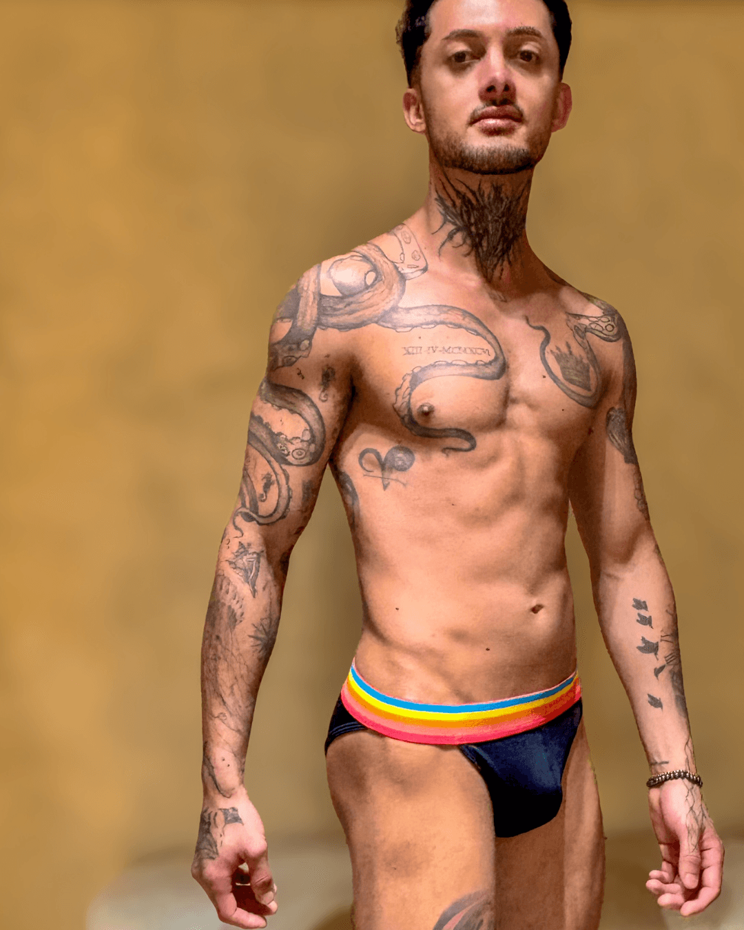 Tanga Preta Tropical - Imagem 3