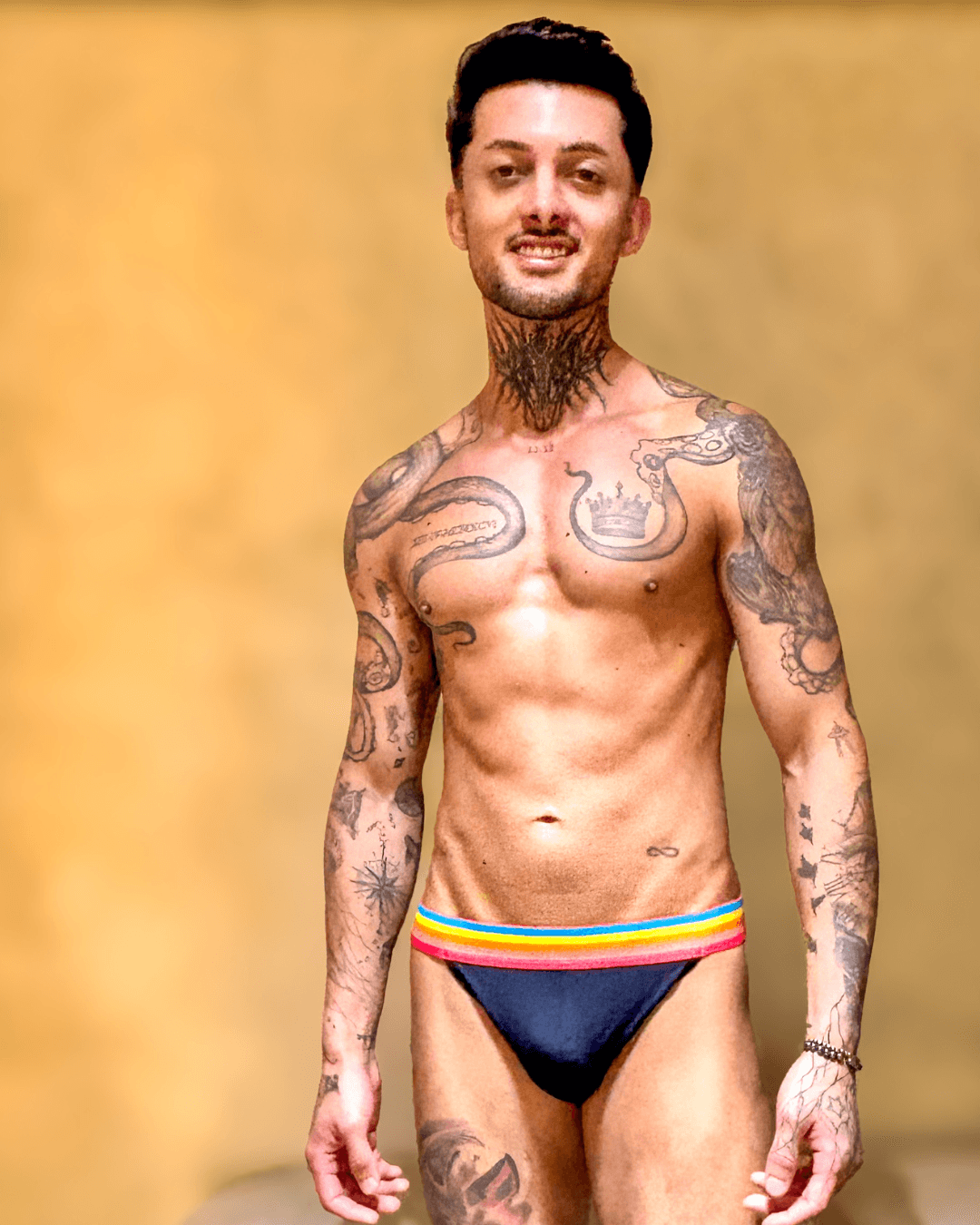 Tanga Preta Tropical - Imagem 4