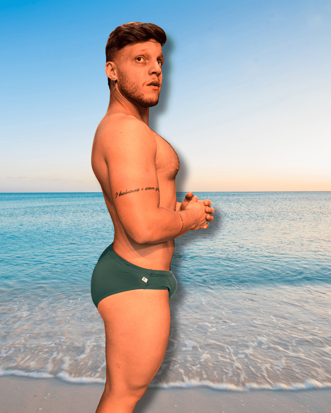 Sunga Verde Esmeralda Slim - Imagem 3