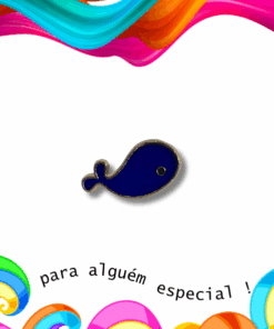 Pin Baleia Azul