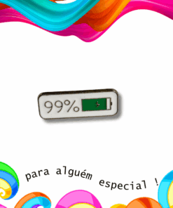 Pin Bateria Social 99%