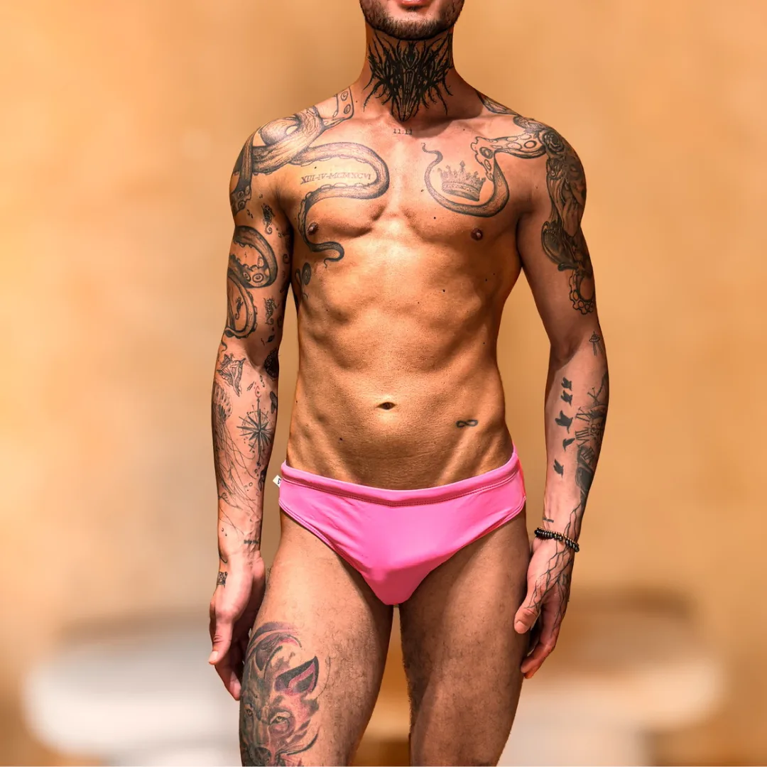 Sunga Rosa Slim Aslan