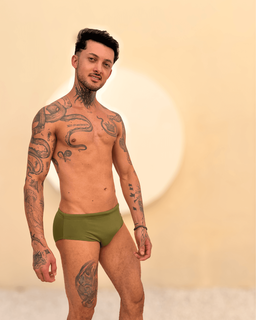 Sunga Verde Folha Aslan - Imagem 3