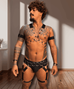 Harness Gladiador Preto