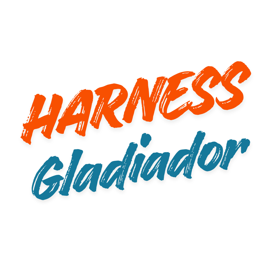 Harness Gladiador Preto