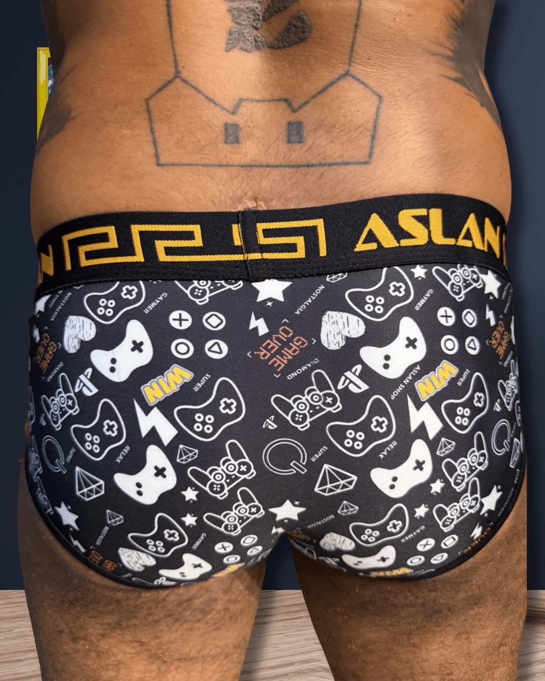 Cueca Estampada Gaymer Aslan - Imagem 2