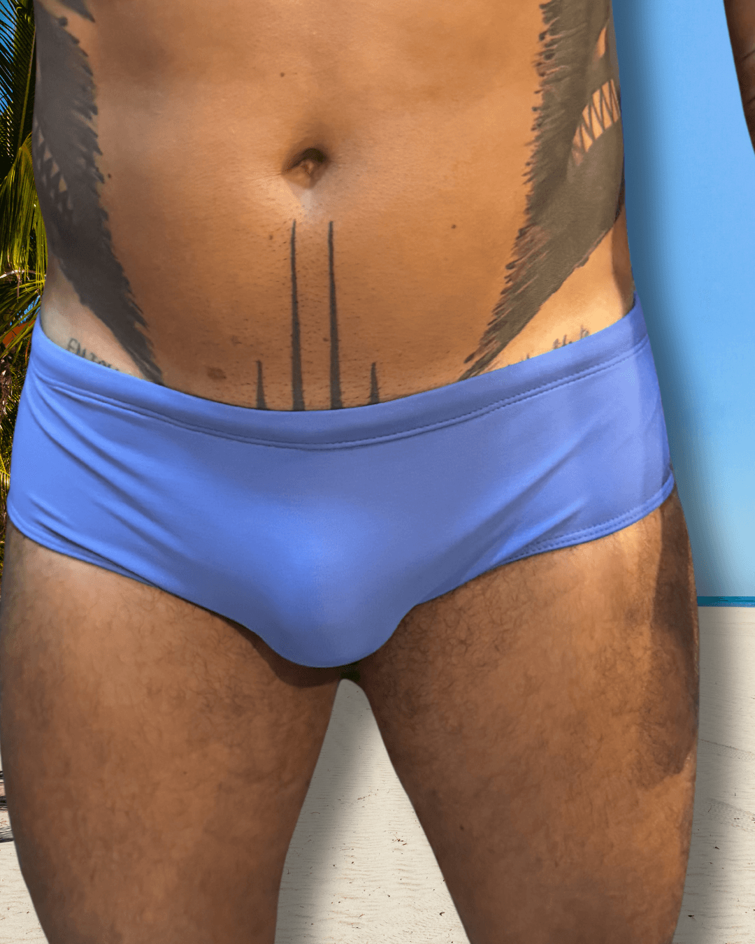 Sunga Azul Indigo Tradicional