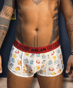 Cueca Boxer Estampada PokeAslan