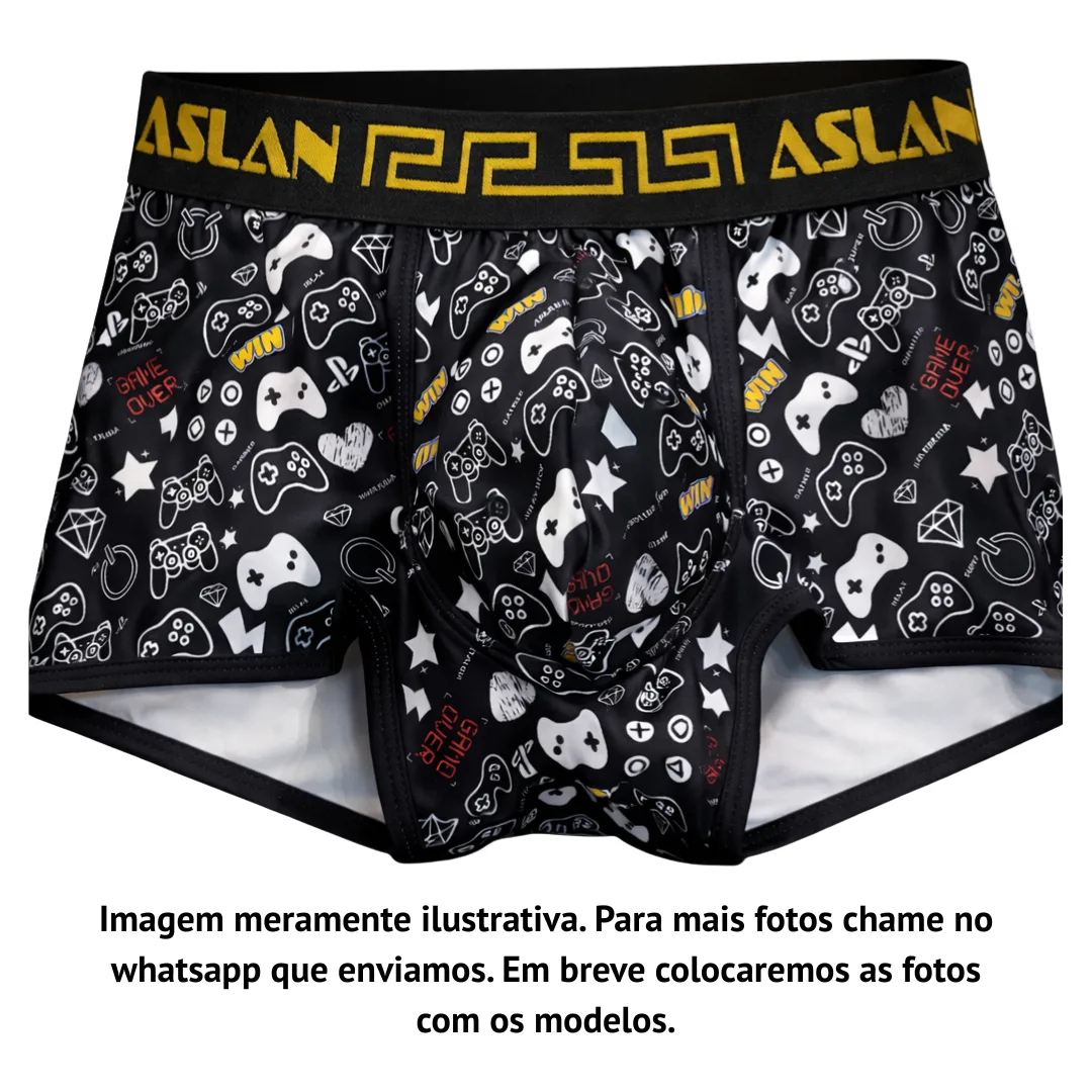 Cueca Boxer Estampada Gaymer