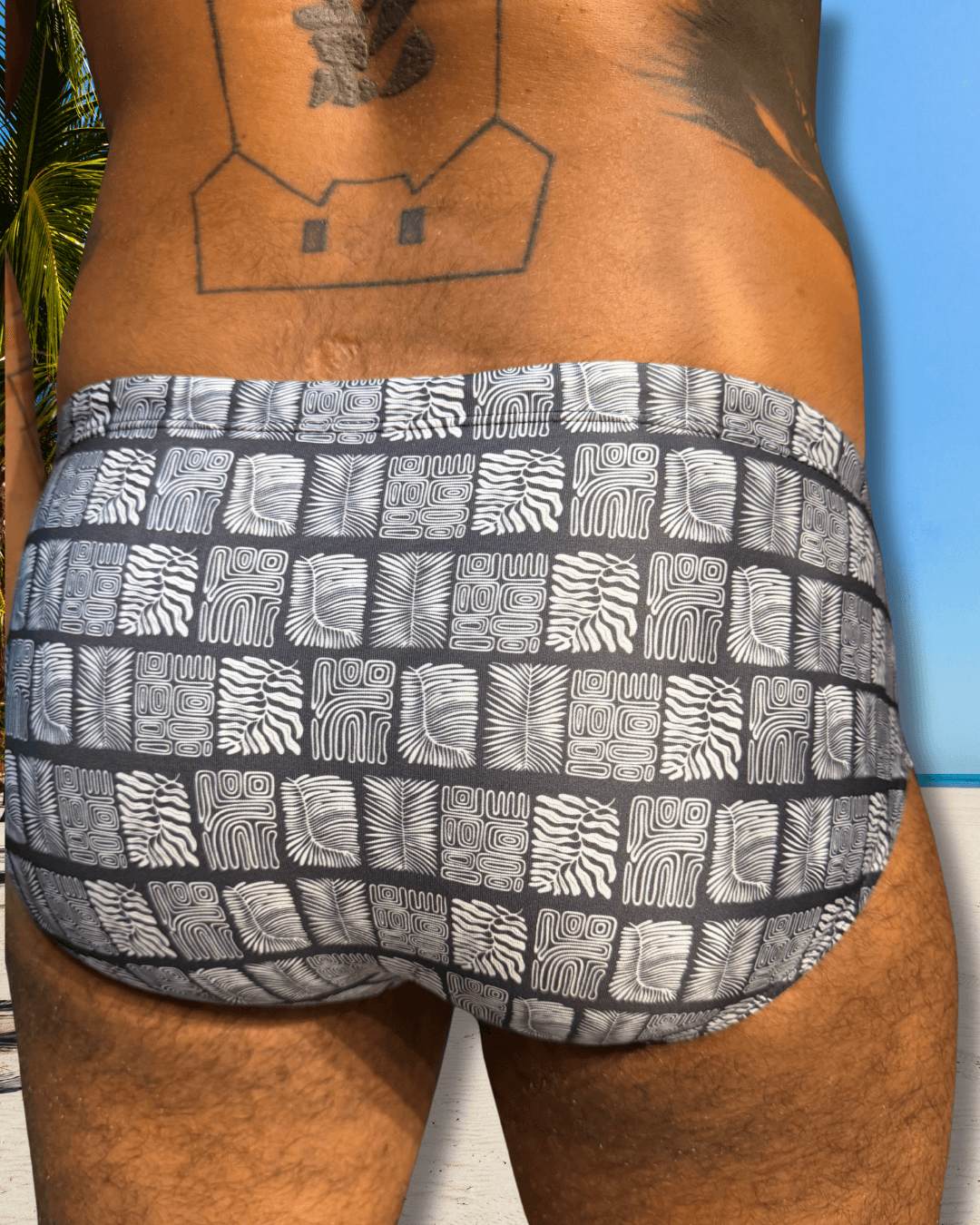 Sunga Preta Ancestral Tradicional - Imagem 2